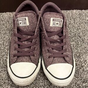 Purple Converse All-Star Madison’s *Size 10*